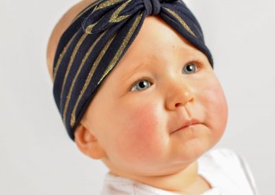 Séance bébé avec headband