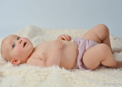 Séance bébé au studio